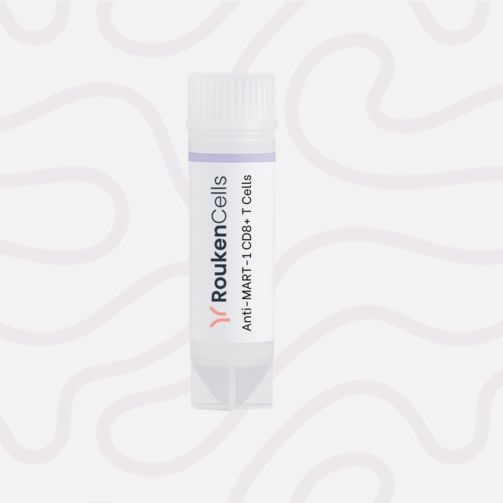 Packaging of RoukenCells product on a light patterned background