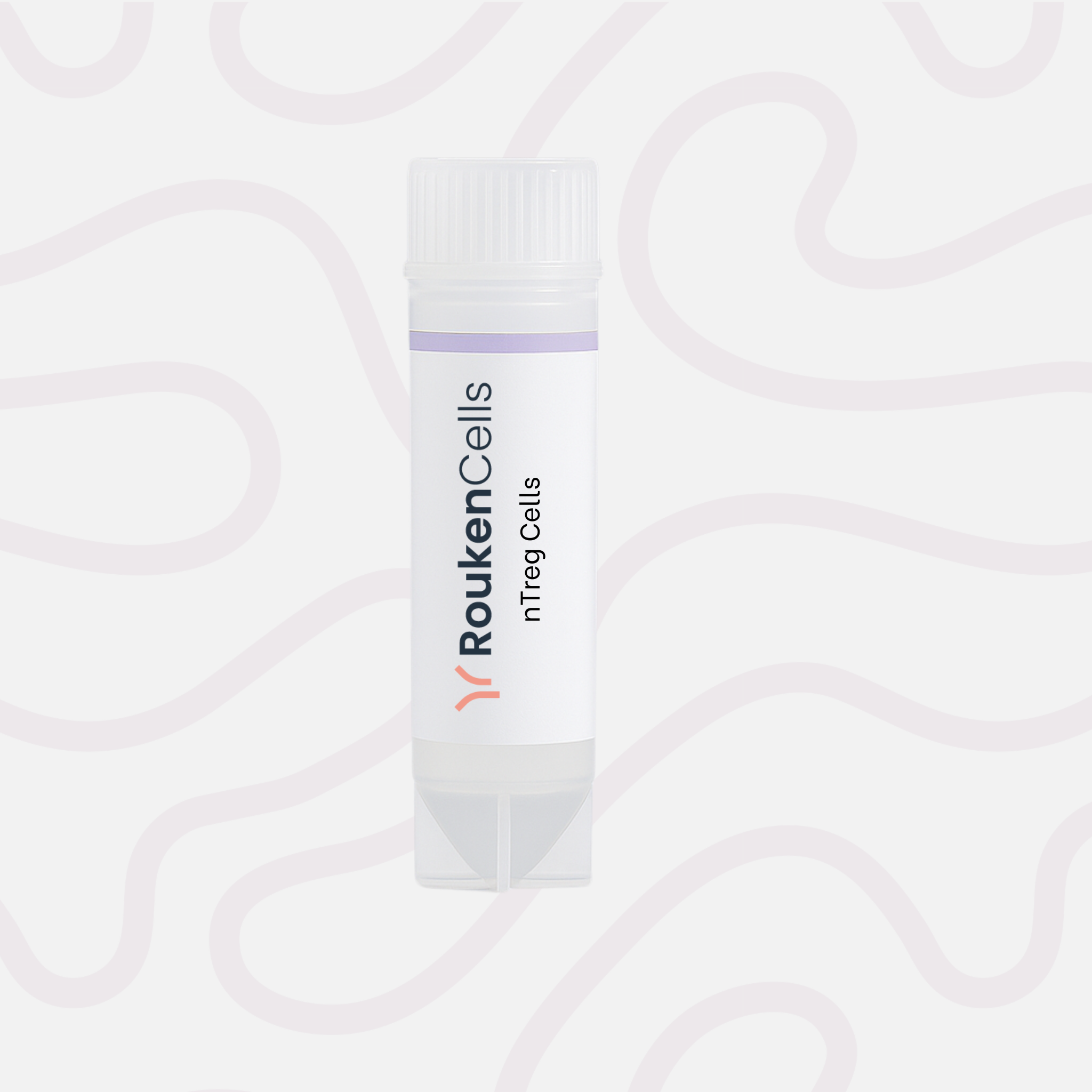 RoukenCells product packaging on a light patterned background