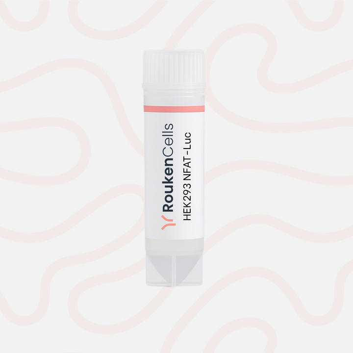White container with text on a light pink background