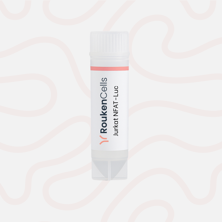 RoukenCells product packaging on a light pink background
