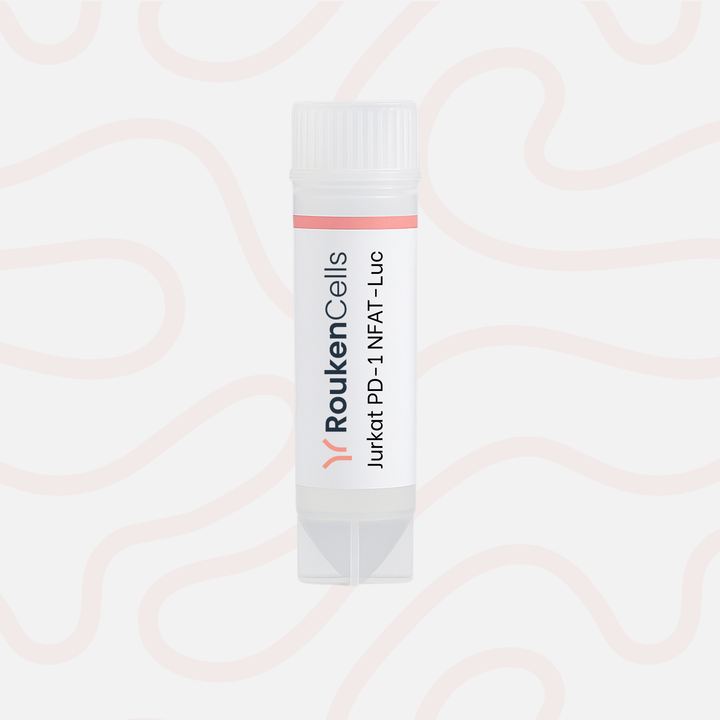 White container with text on a light pink background